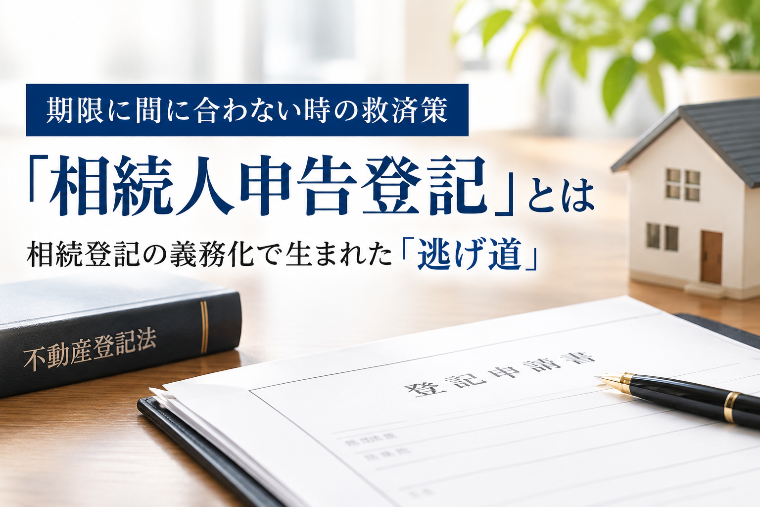 「相続人申告登記とは」