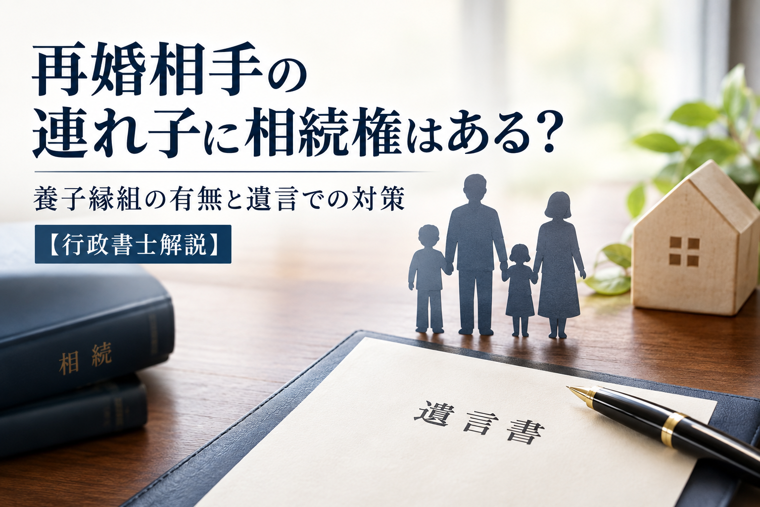 再婚相手の連れ子に相続権はある？