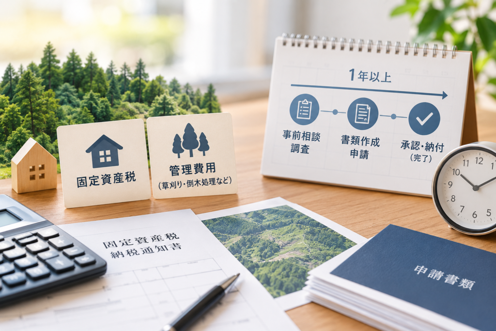 固定資産税・管理費用の二重払いを防ぐタイムリミット